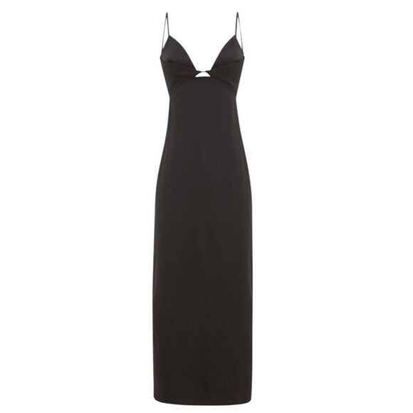 REISS Rochelle Strappy Midi Dress in Black Size 10‎ - Picture 4 of 16